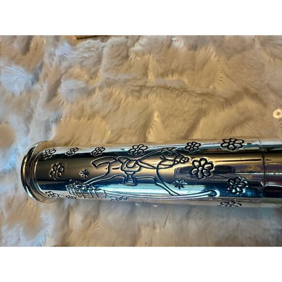 Birth Certificate Holder with stand silver plated baby gift - Picture 7 of 7